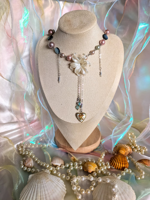Blooming Heart Necklace
