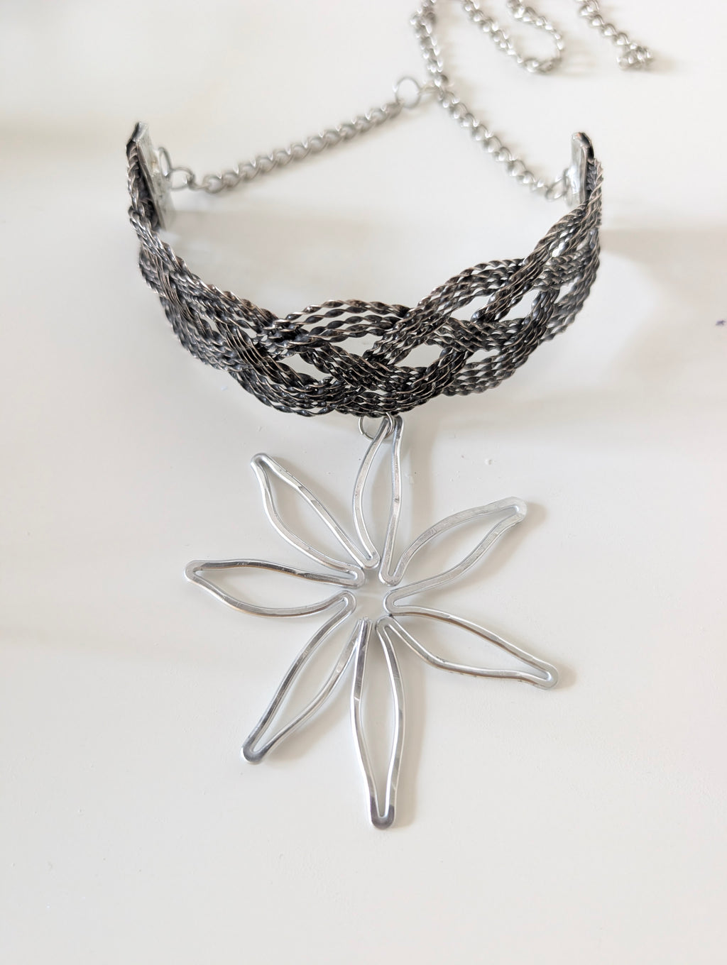Handmade Wildflower Vintage Choker