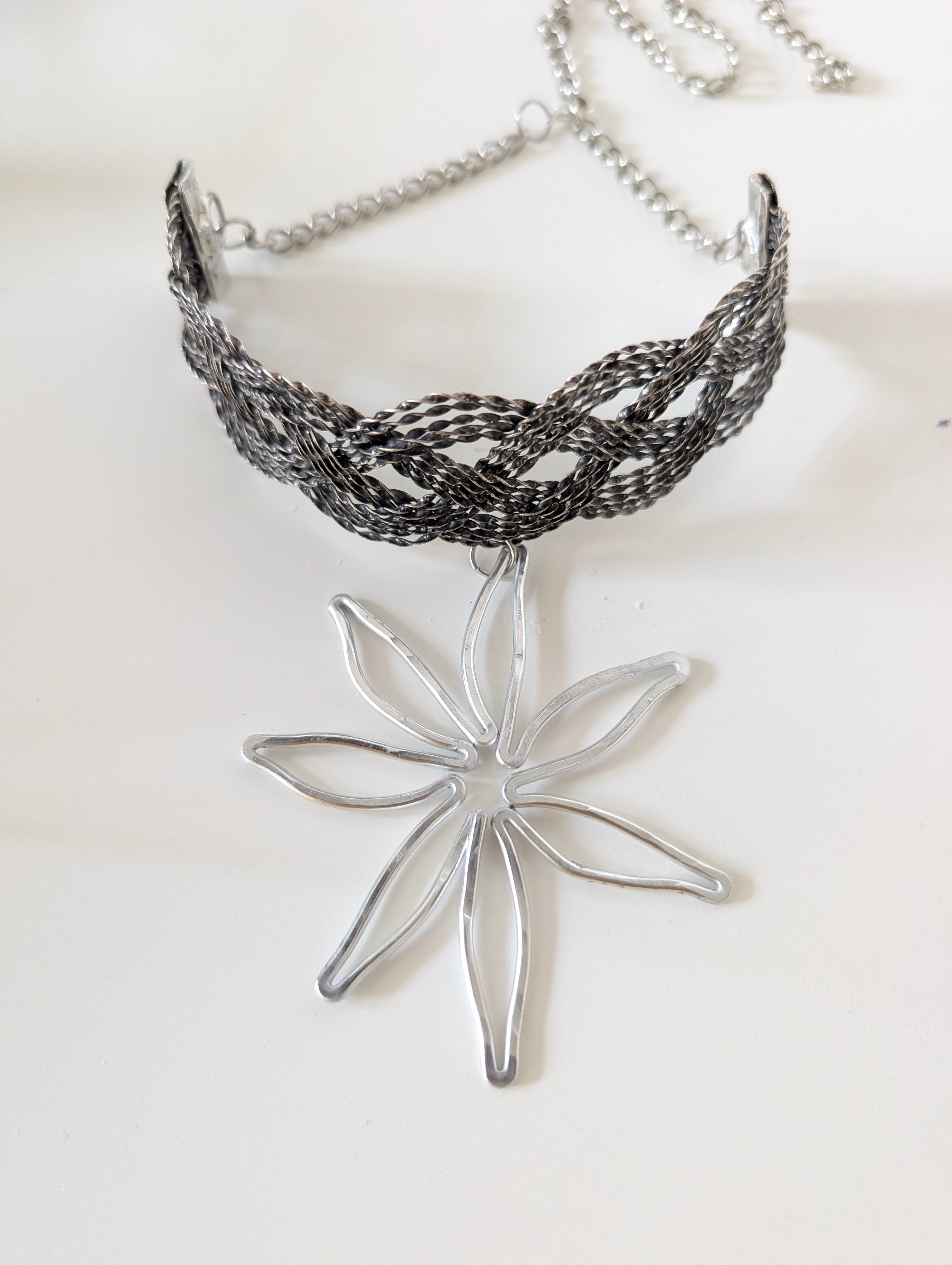Handmade Wildflower Vintage Choker