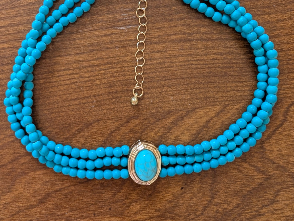 Turquoise Oasis Choker