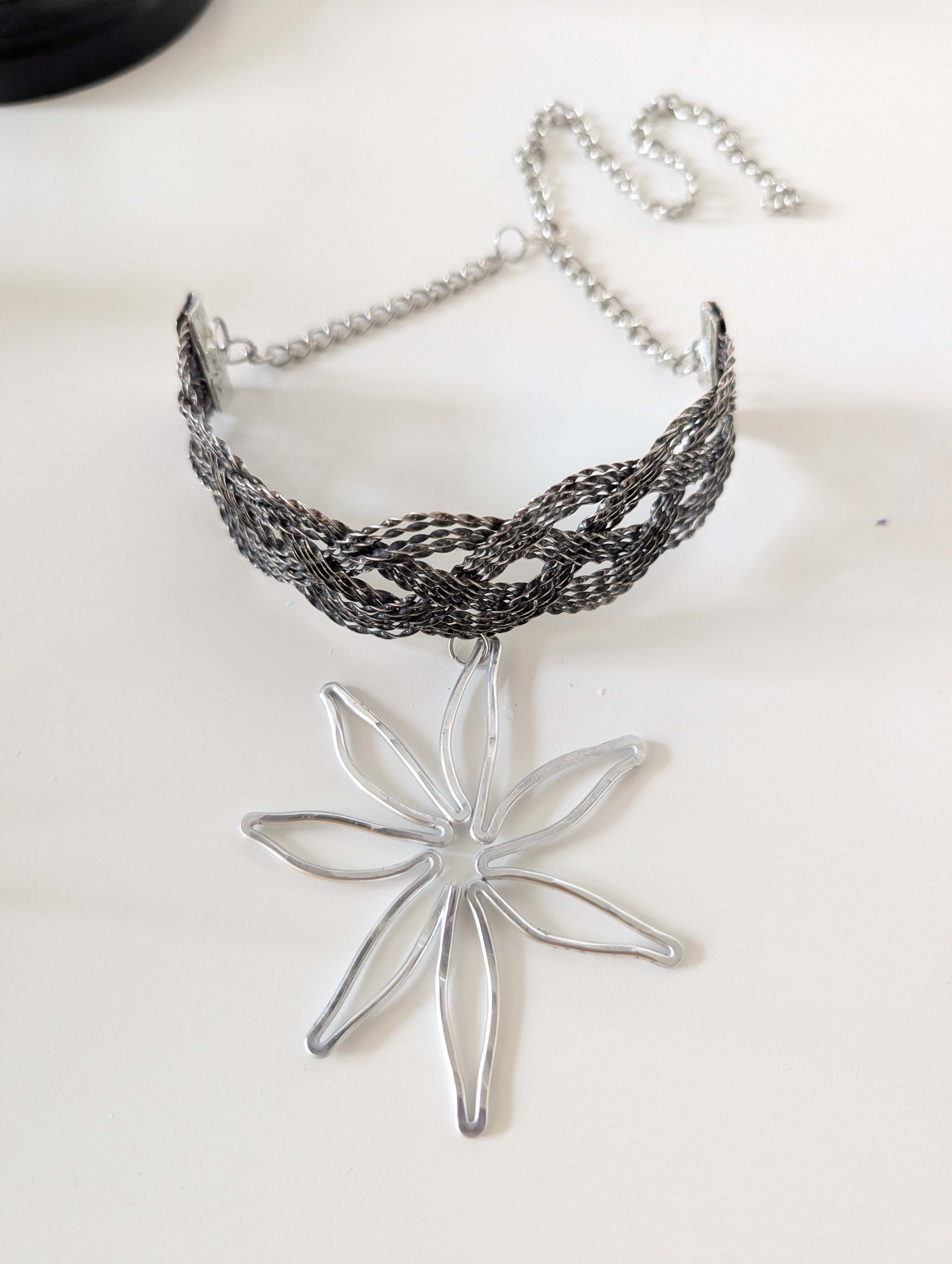 Handmade Wildflower Vintage Choker