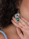 Spiral Earrings | Handmade Aluminium Statement Earrings