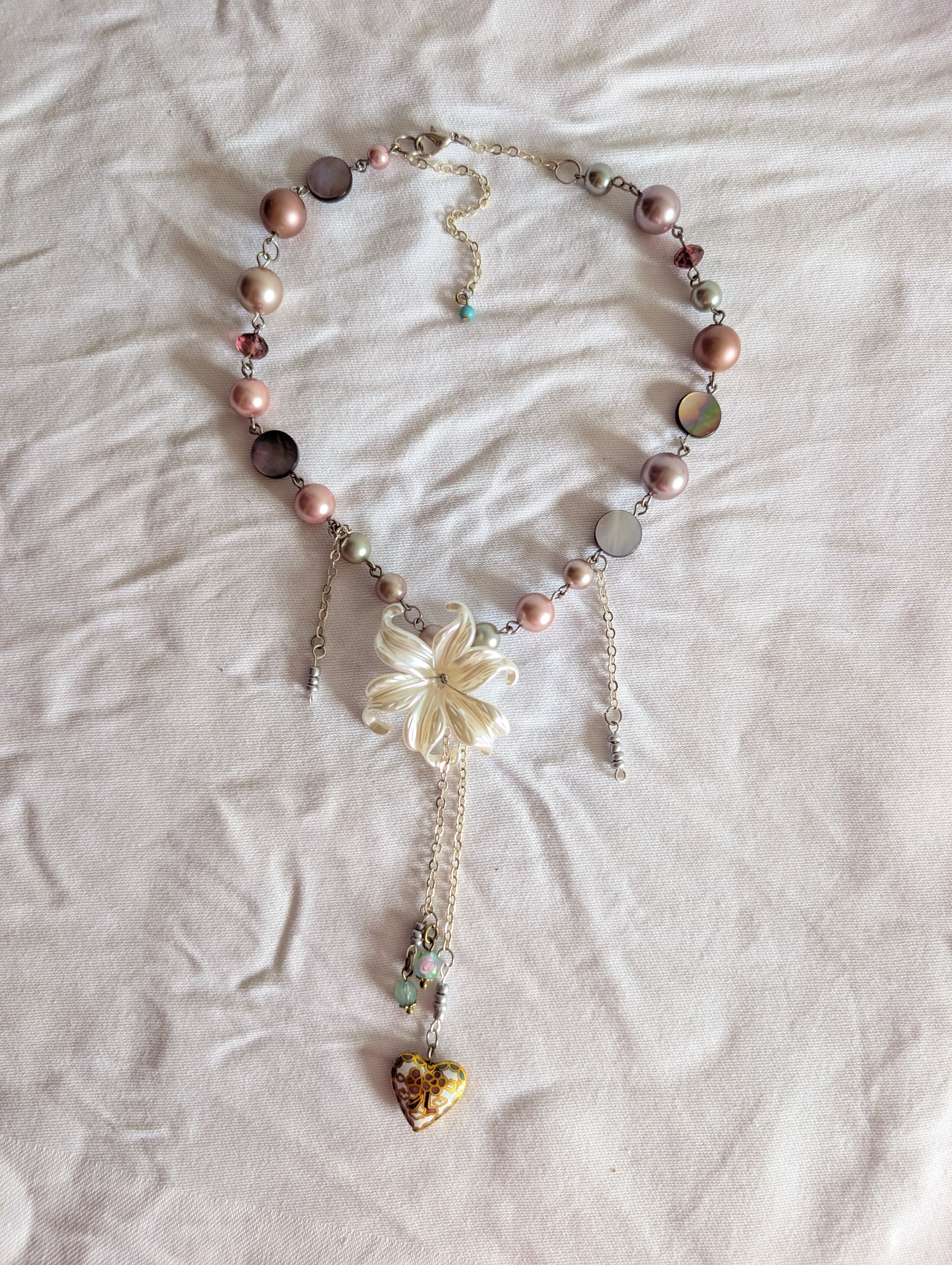 Blooming Heart Necklace