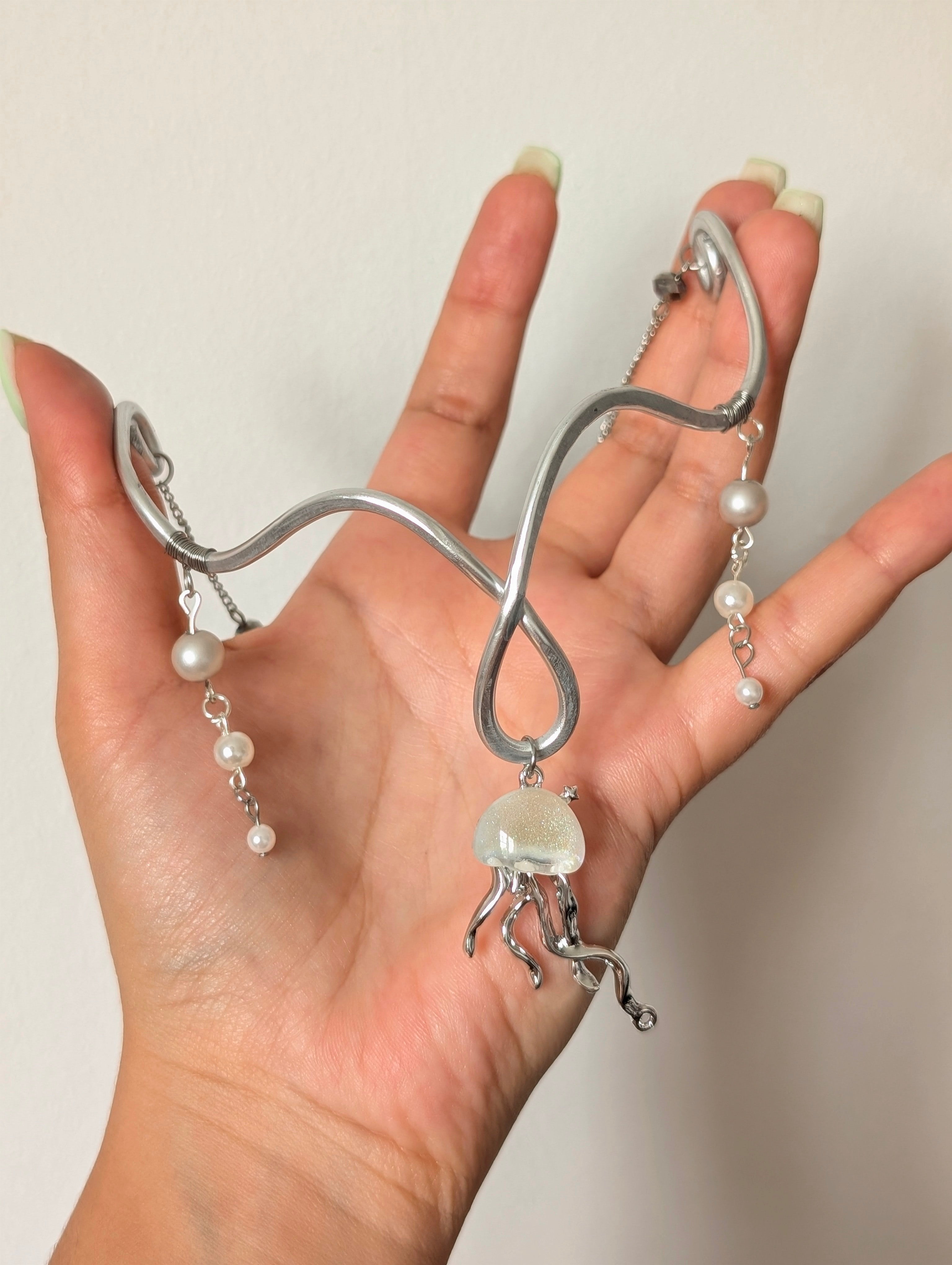 Moon Jelly Choker